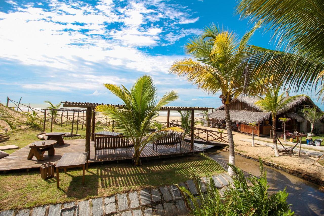 Pousada Palm Beach Praia De Caetanos Otel Amontada Dış mekan fotoğraf