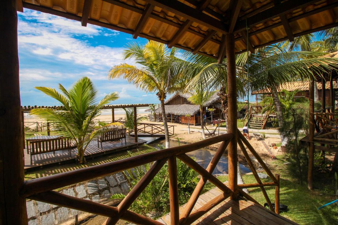 Pousada Palm Beach Praia De Caetanos Otel Amontada Dış mekan fotoğraf